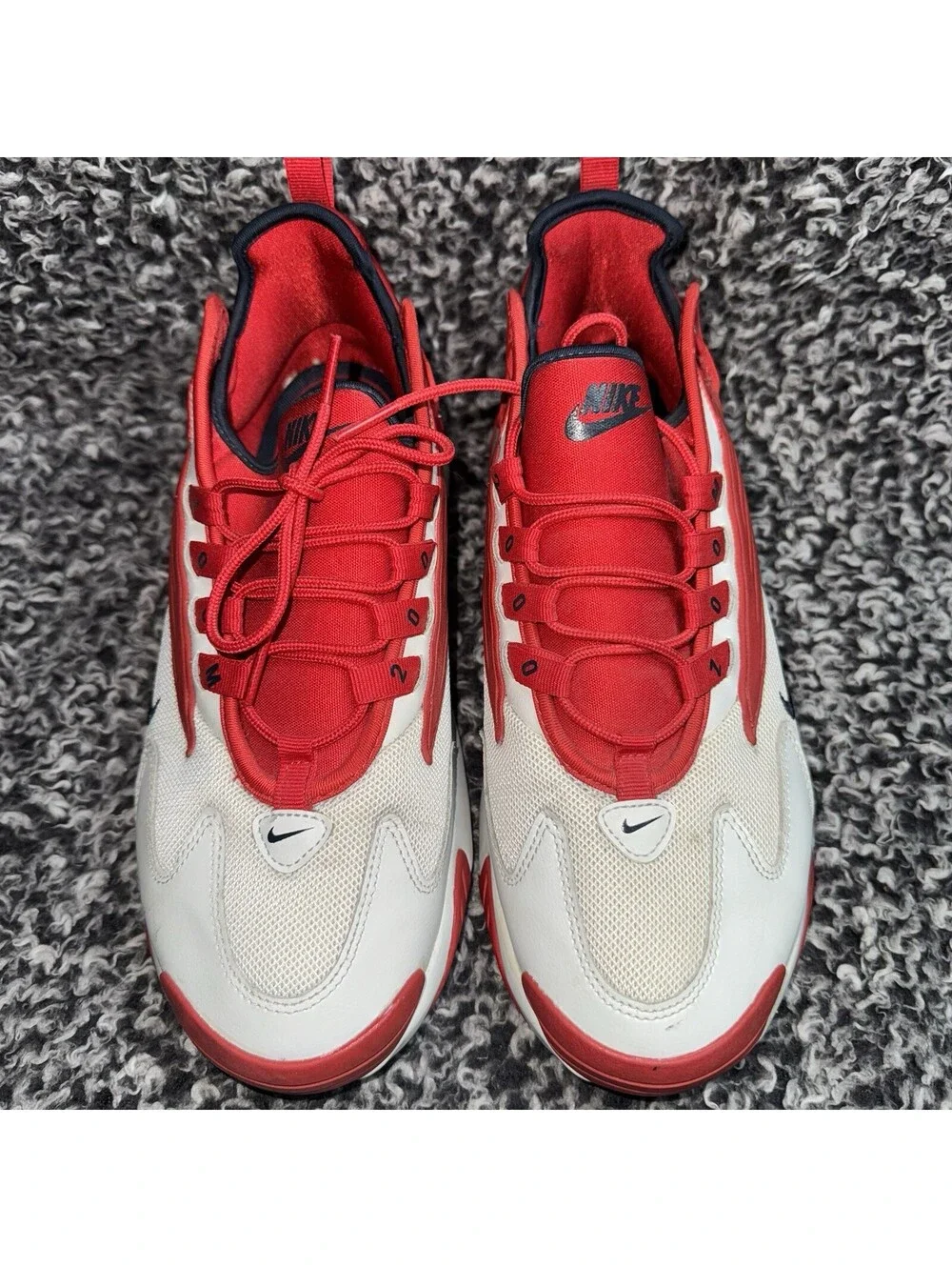 Nike Zoom Air 2K Men's Size 8.5 Athletic Red A00269-102 Basketball Running Shoes